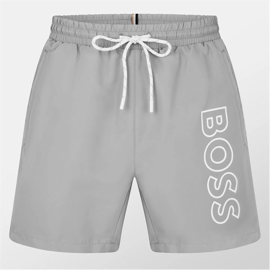 Hugo Boss Swim Shorts Mens - Grey